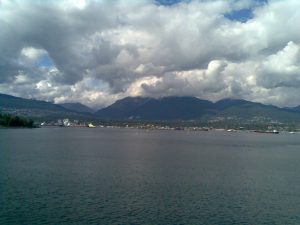 Vista do centro de Vancouver